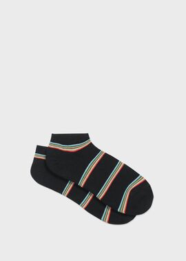 マルチボーダー ショートソックス