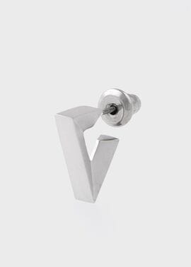 "Triangle Shape" シングルピアス