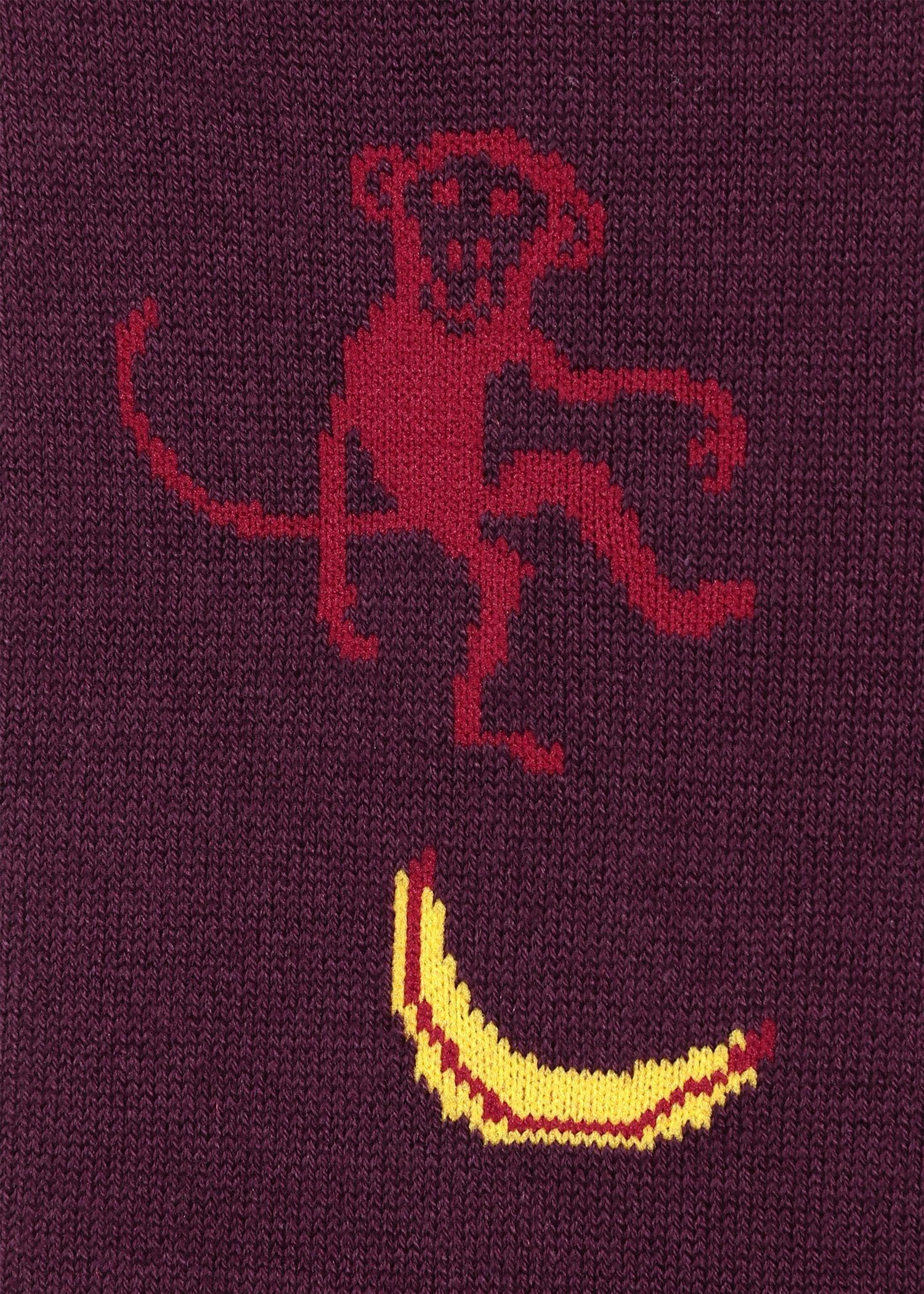 "Monkey & Banana" ソックス