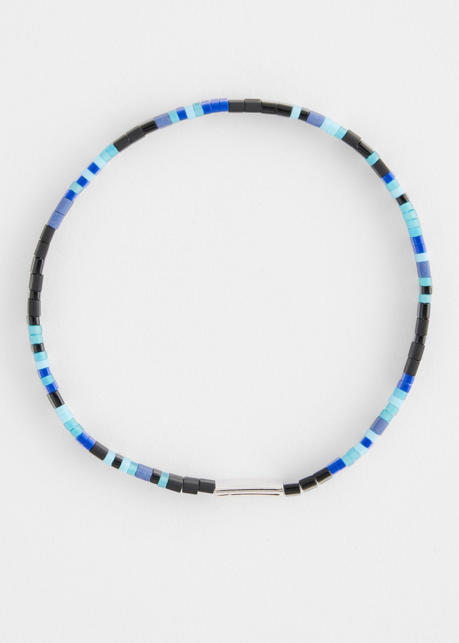 "Flat Beads" ブレスレット