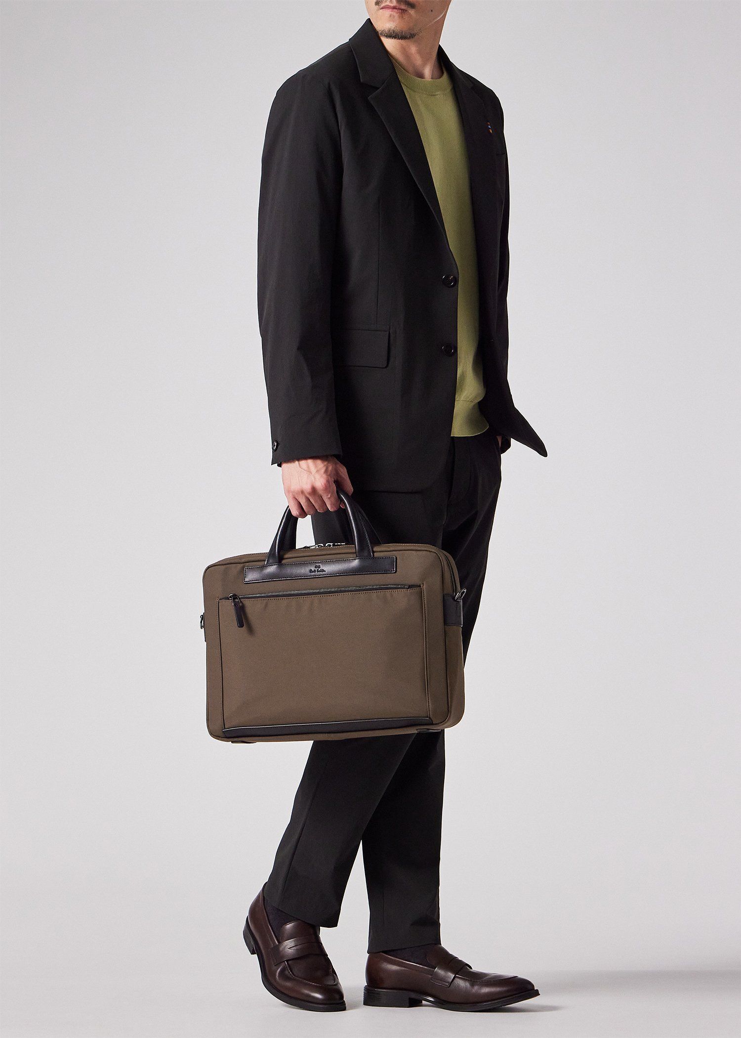 PS Paul Smith ビジネス ナイロン 2Wayブリーフケース