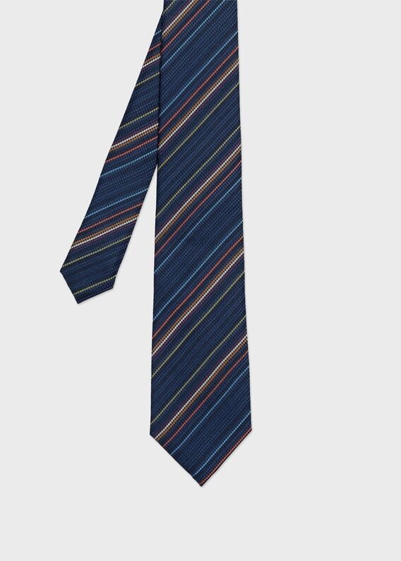 【新品未使用】Paul Smith ネイビー スリムタイ ps7-wn.jpg