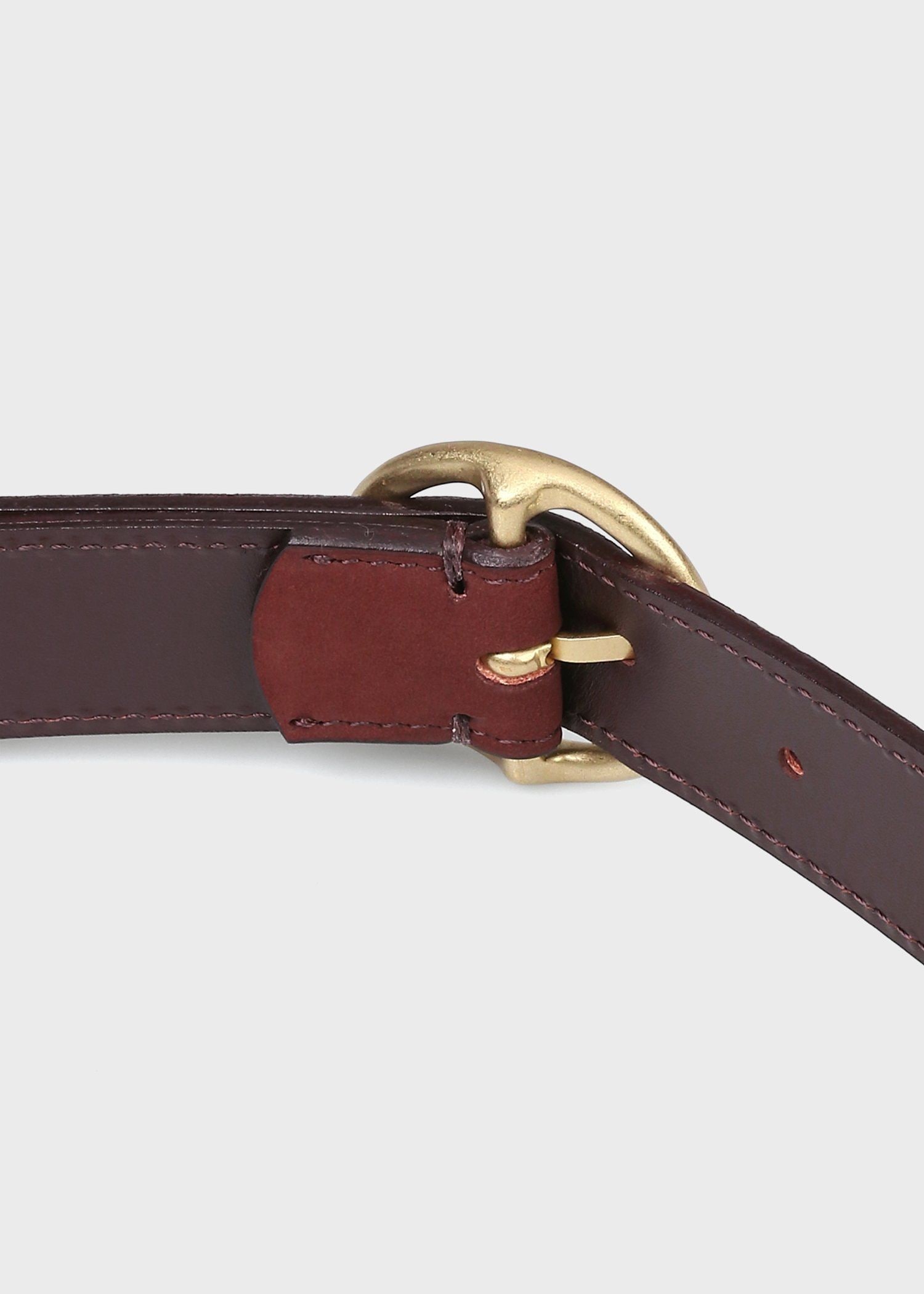 コントラストスウェード リングベルト