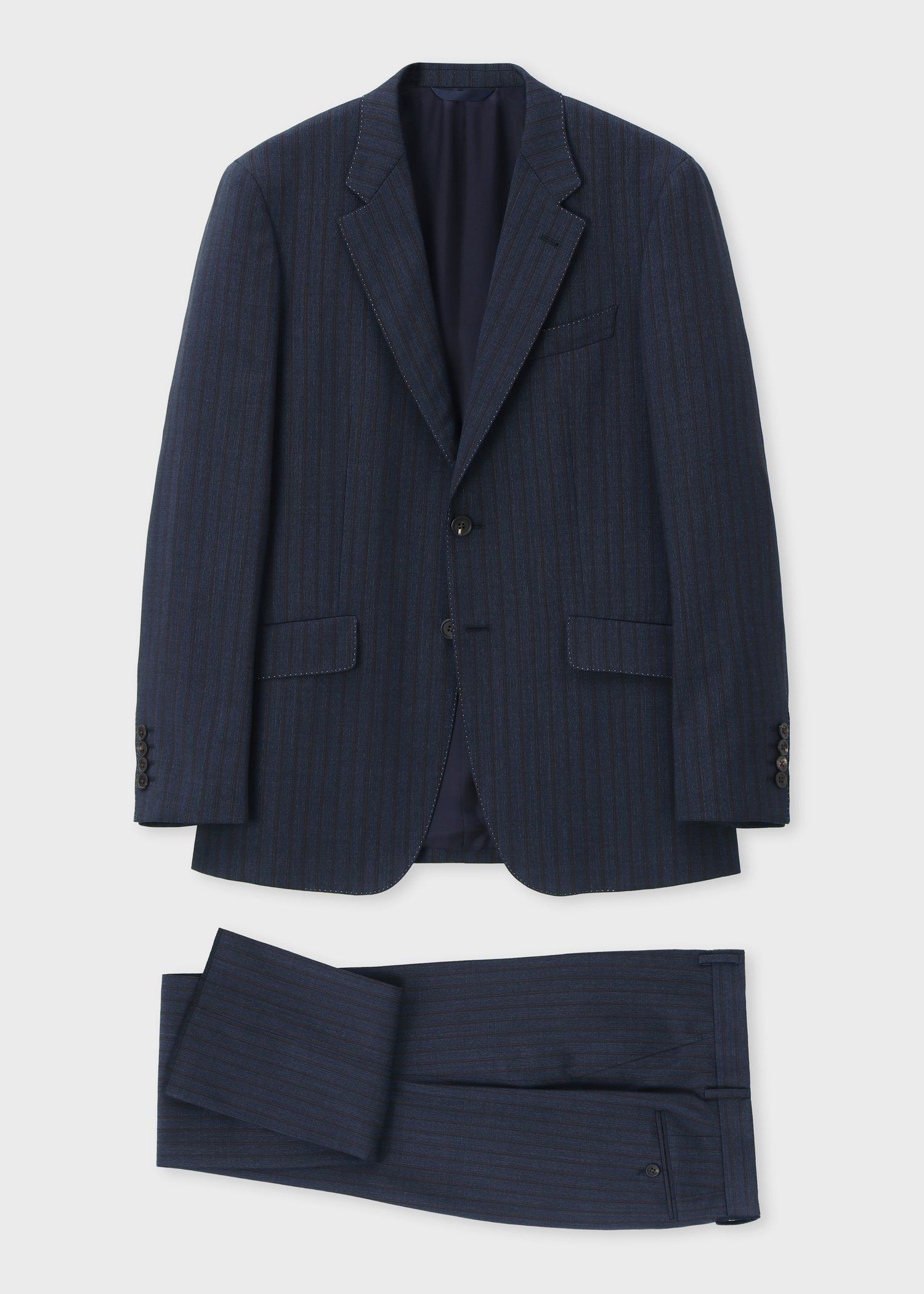 クラシックストライプ シングル2Bスーツ
