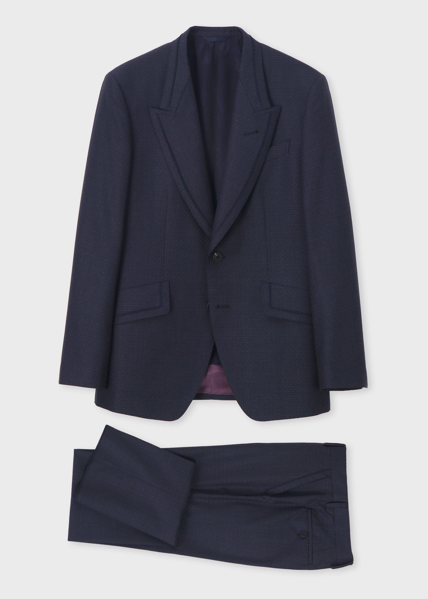 美品 Paul Smith 裏地フェザー柄 スーツ 3ピース チェック柄 現行品 Yahoo!オークション -「ポールスミス スリーピース」の落札相場