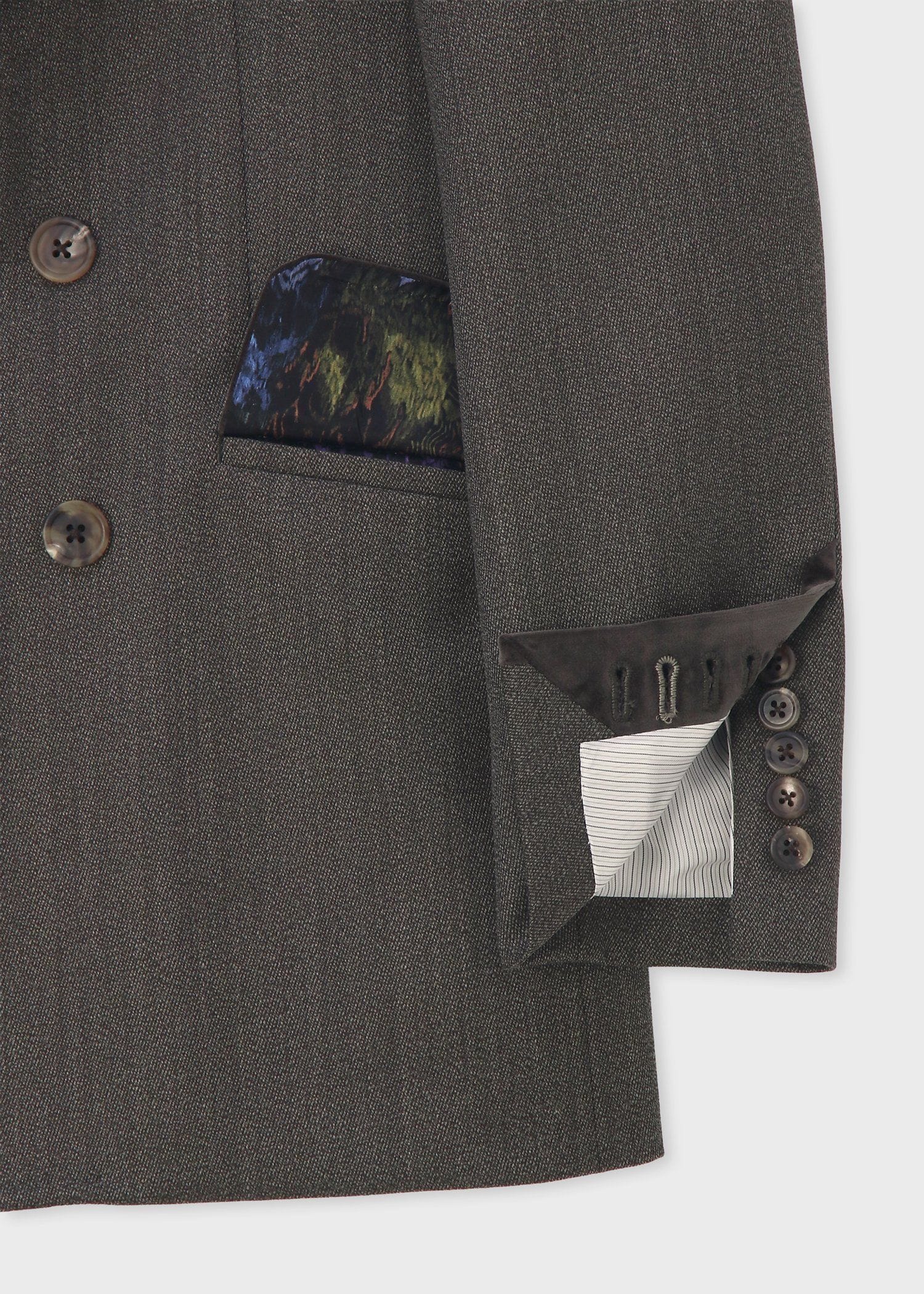 ヴィンテージテクスチャー ダブルブレスト ジャケット