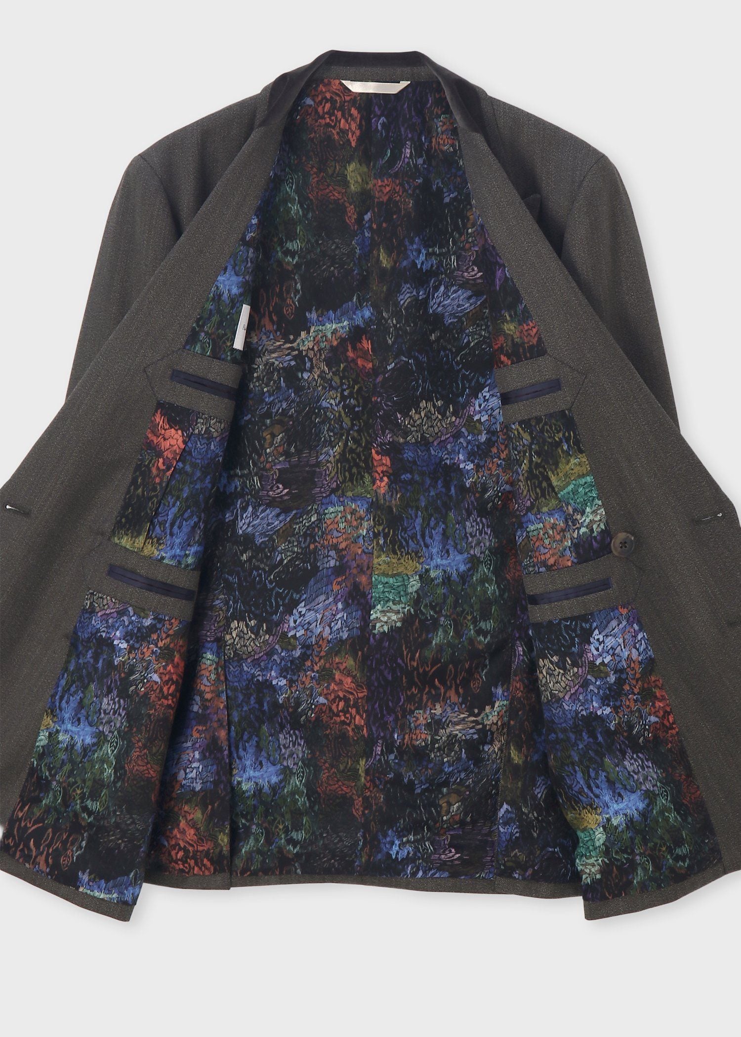 ヴィンテージテクスチャー ダブルブレスト ジャケット