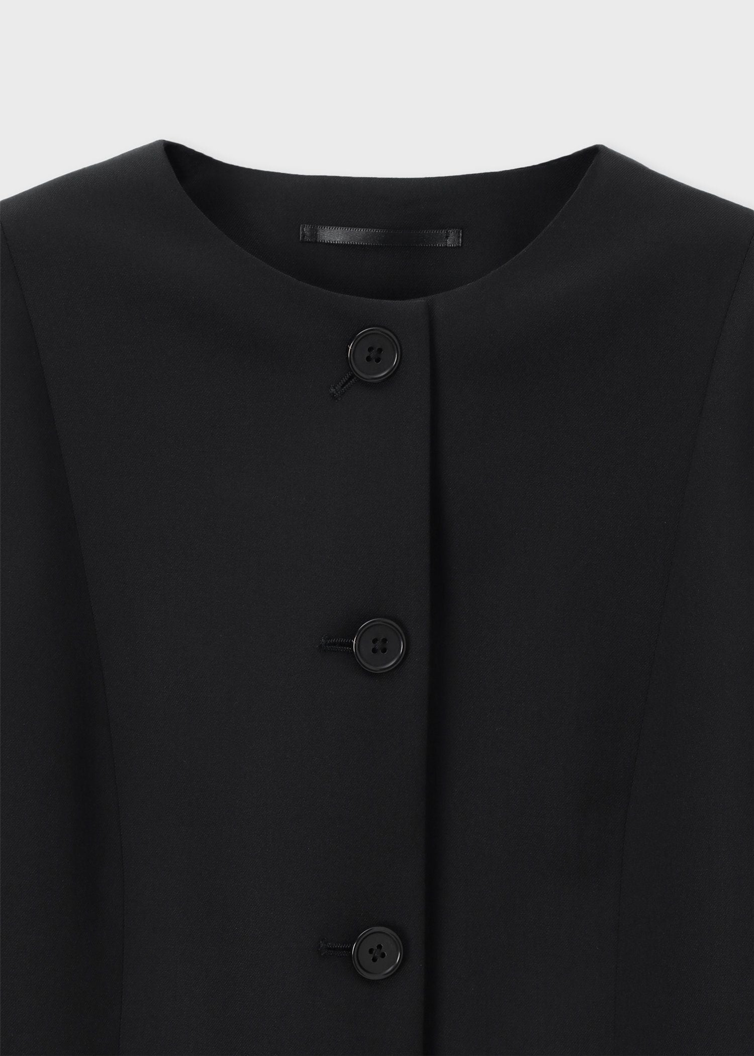 ウィメンズ トラベル ノーカラー ジャケット