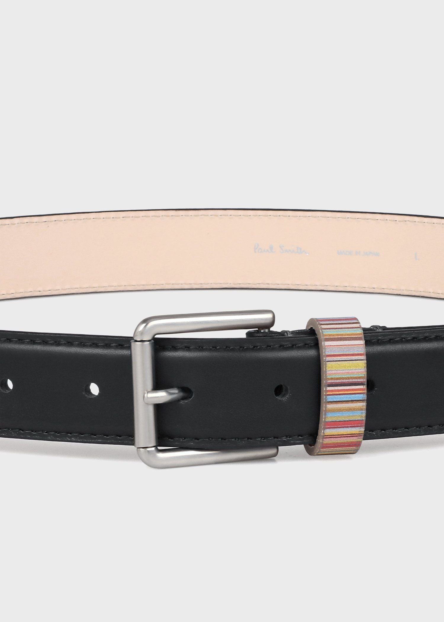 "Signature Stripe Loop" ベルト