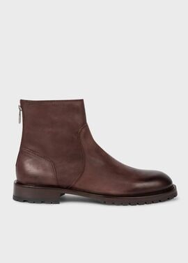 Paul Smith ダークブラウン レザー モカシン 1308068400ECPICK__390_06_mediu
