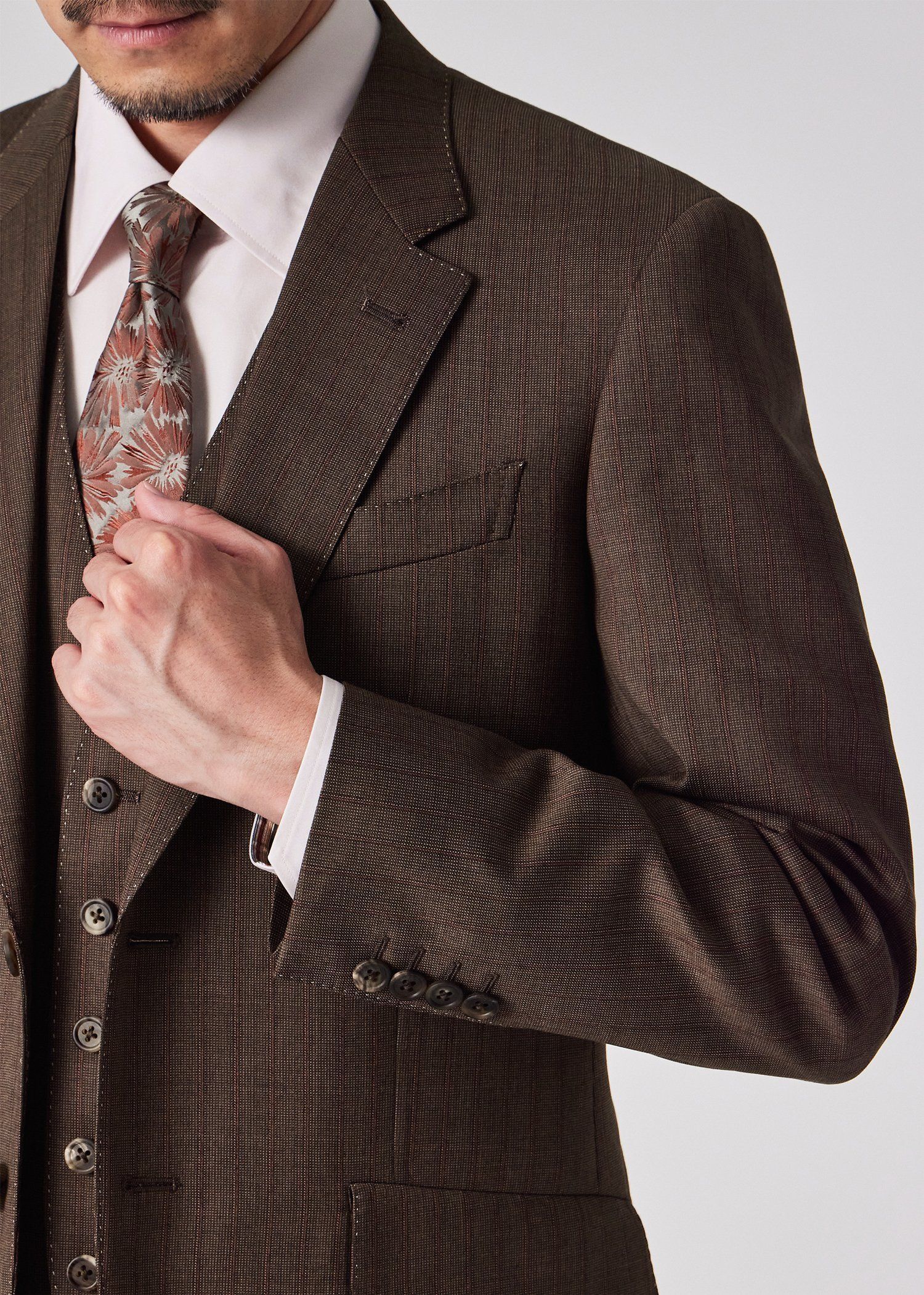 クラシックストライプ シングル2Bスーツ