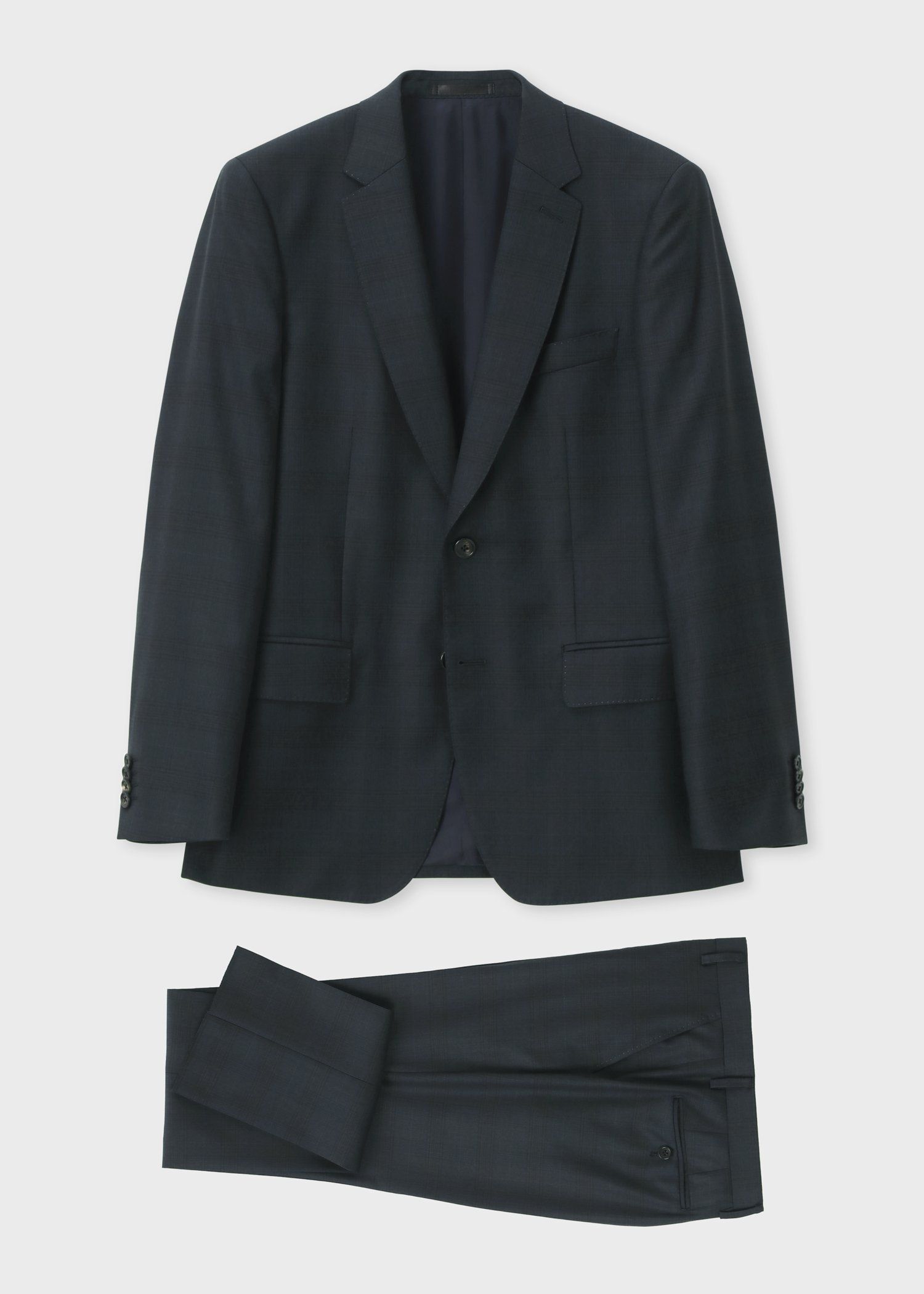 Paul Smith　ネイビー チェック柄 スーツセット Paul Smith ネイビー チェック柄 スーツセット