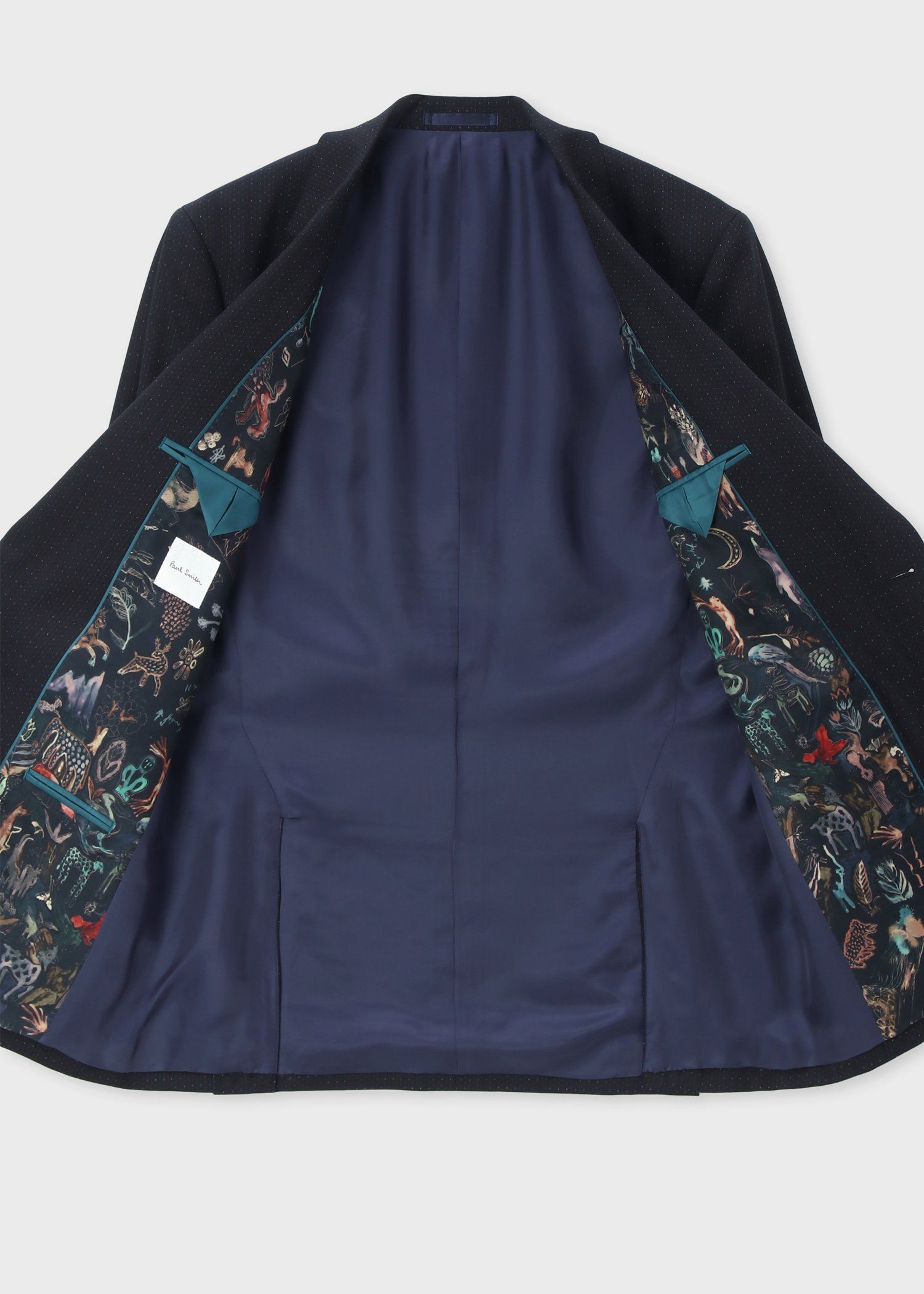 メンズ●【ポールスミス】ネービーカラーピンストライプスーツ美品● Paul Smith（ポールスミス）の「オルタネイトストライプ