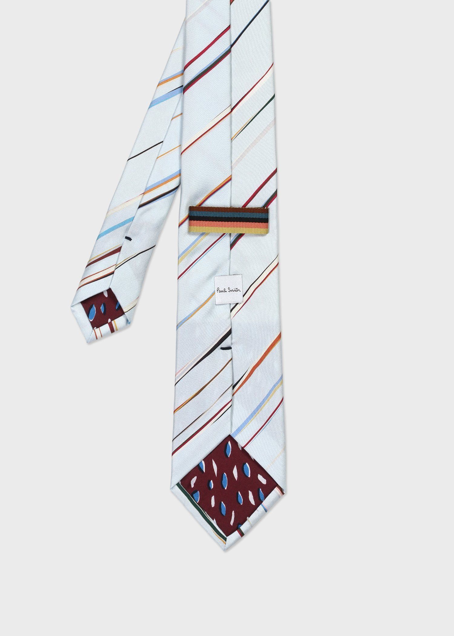 七*神様 Paul Smith ポールスミス　メインライン　アルパカ　グレー パ Signature Pinstripe