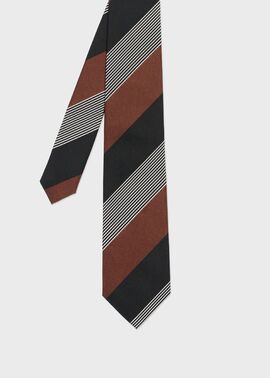 ソリッド＆ストライプ タイ