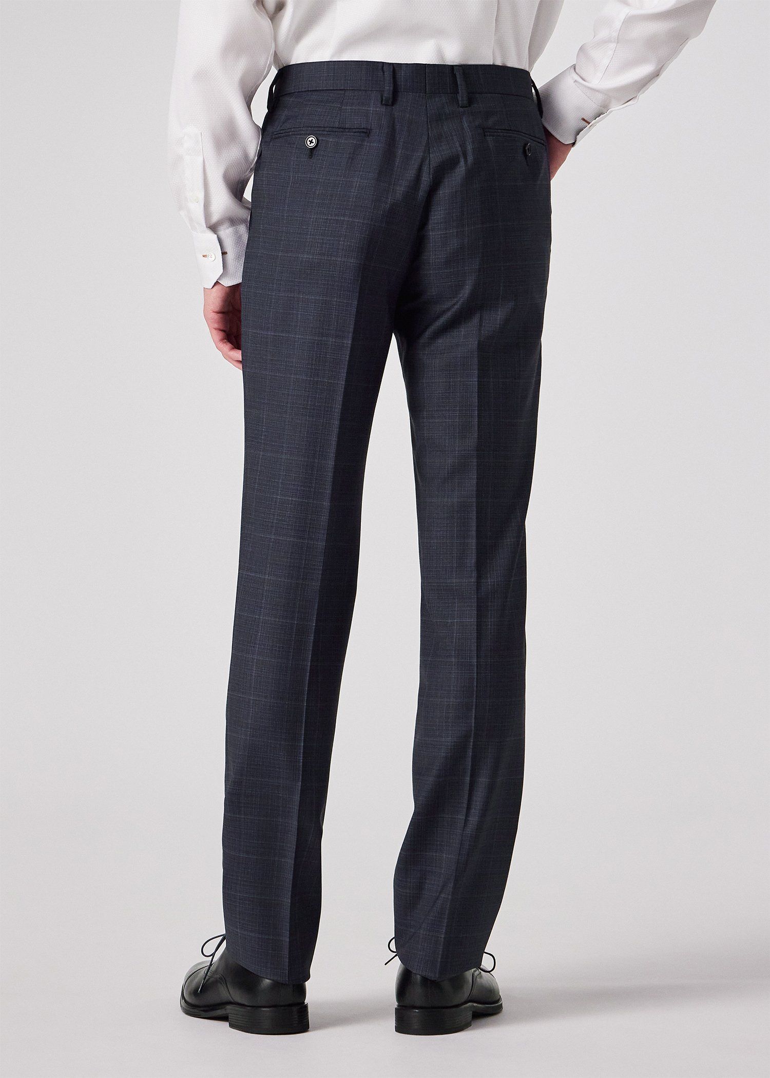 コントラストチェック 2B スーツ（ネイビー） ｜ポール・スミス