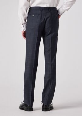 コントラストチェック 2B スーツ（ネイビー） ｜ポール・スミス