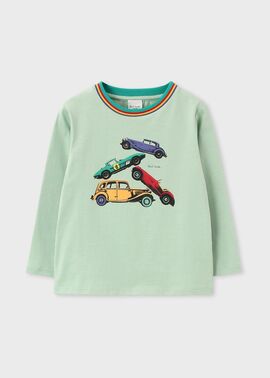 ボーイズ クラシックカー Tシャツ