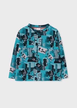 ジュニア ペインティングコラージュ Tシャツ