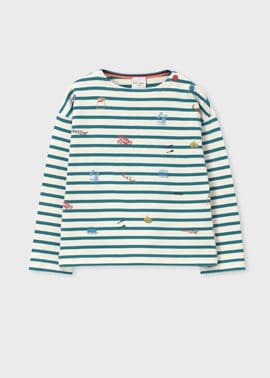 ジュニア パフプリント Tシャツ