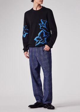 Paul Smith ハンドバッグ　メンズ　レア　エンブロイダード　ポールスミス Paul Smith 本決算特価【Paul Smith】ポールスミス ハンドバッグ
