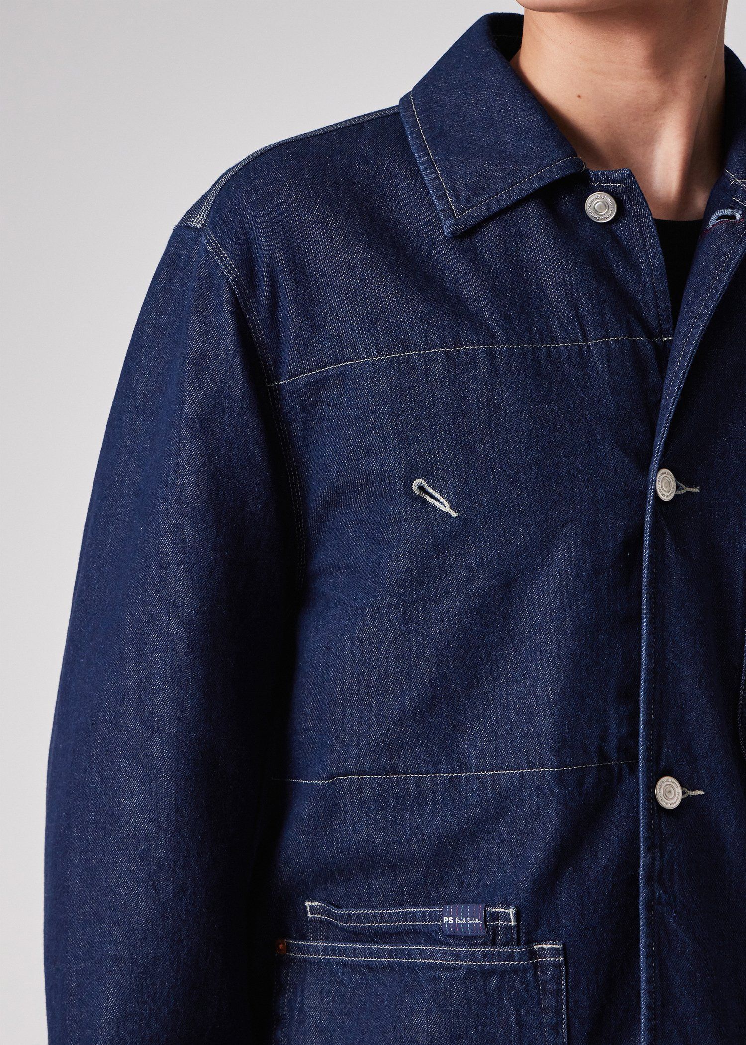 インディゴデニム カバーオール