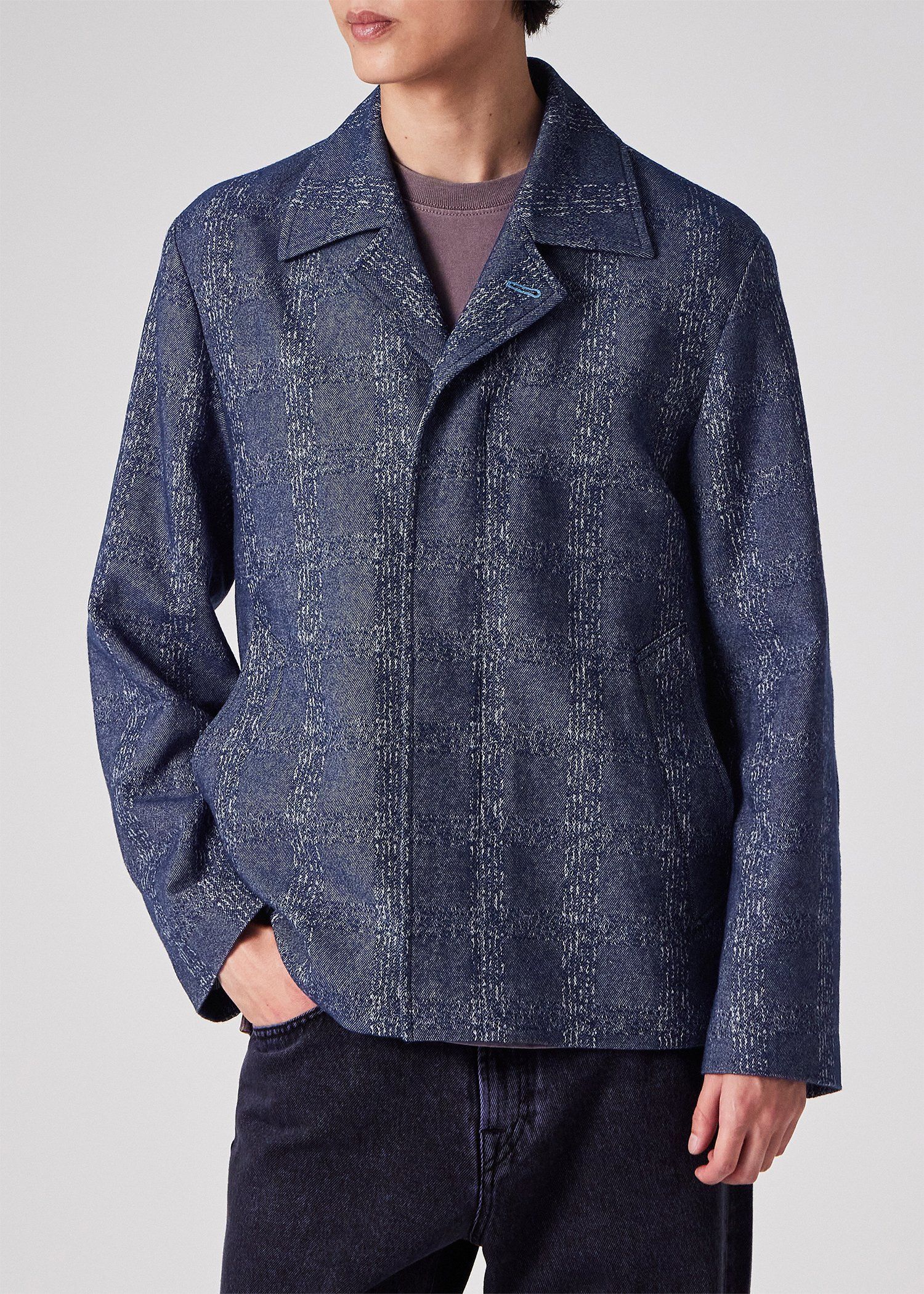 【現行タグ】PaulSmith ポールスミス　チェック　　ブルゾン　ジャケット PS Paul Smith ポールスミス ブランケット チェック 2WAY ダウン