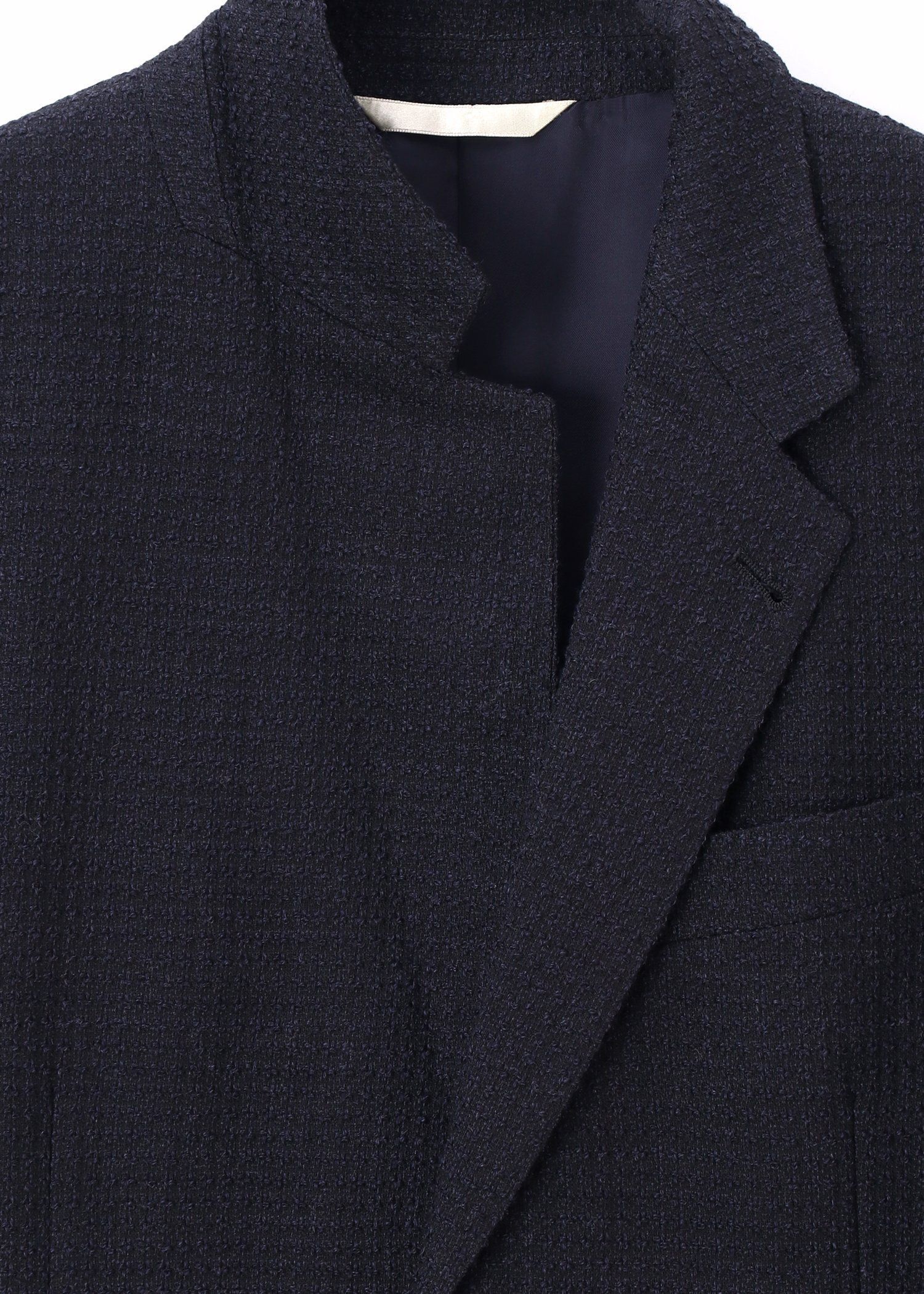 テクスチャードチェック 2B ジャケット