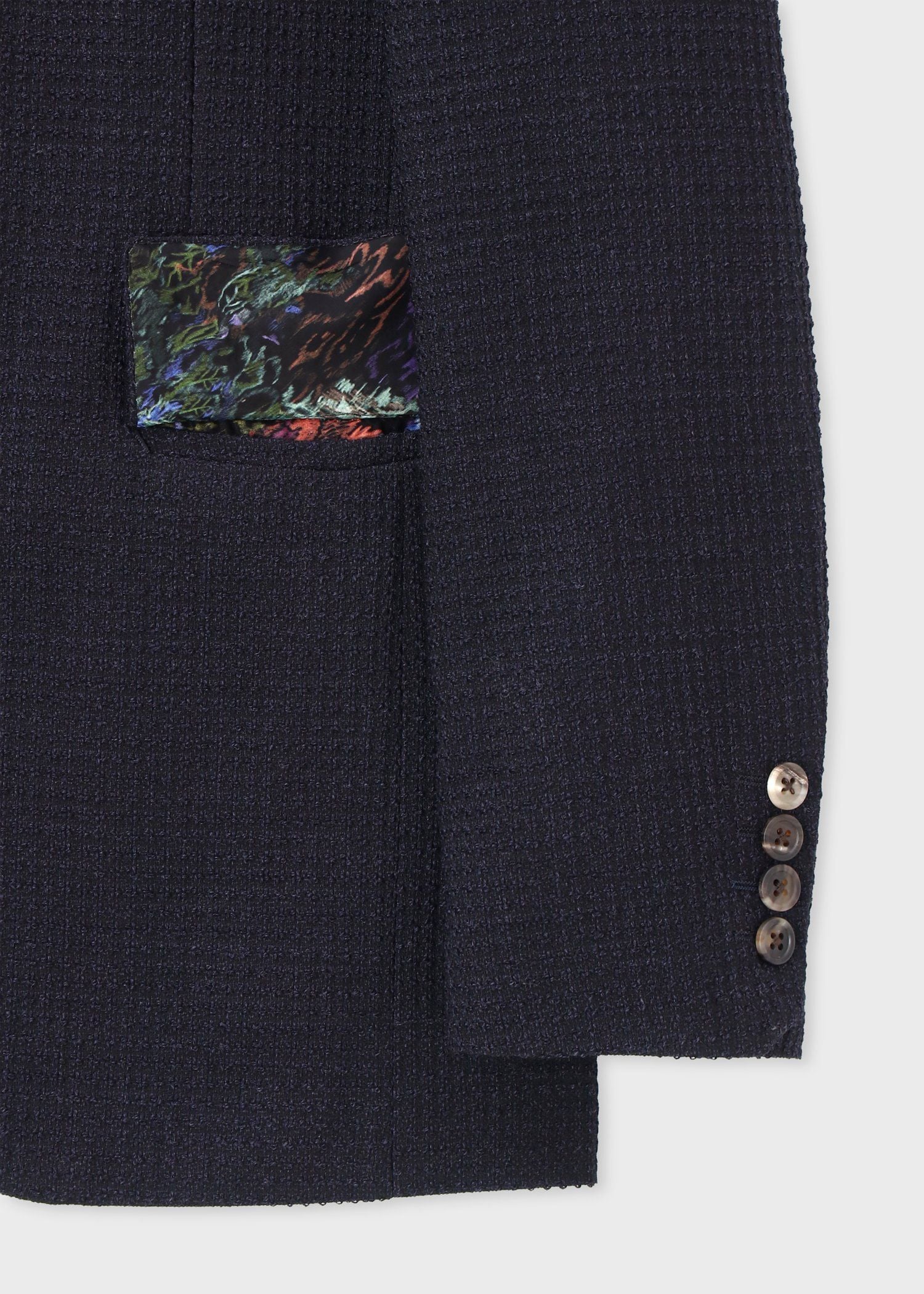 テクスチャードチェック 2B ジャケット