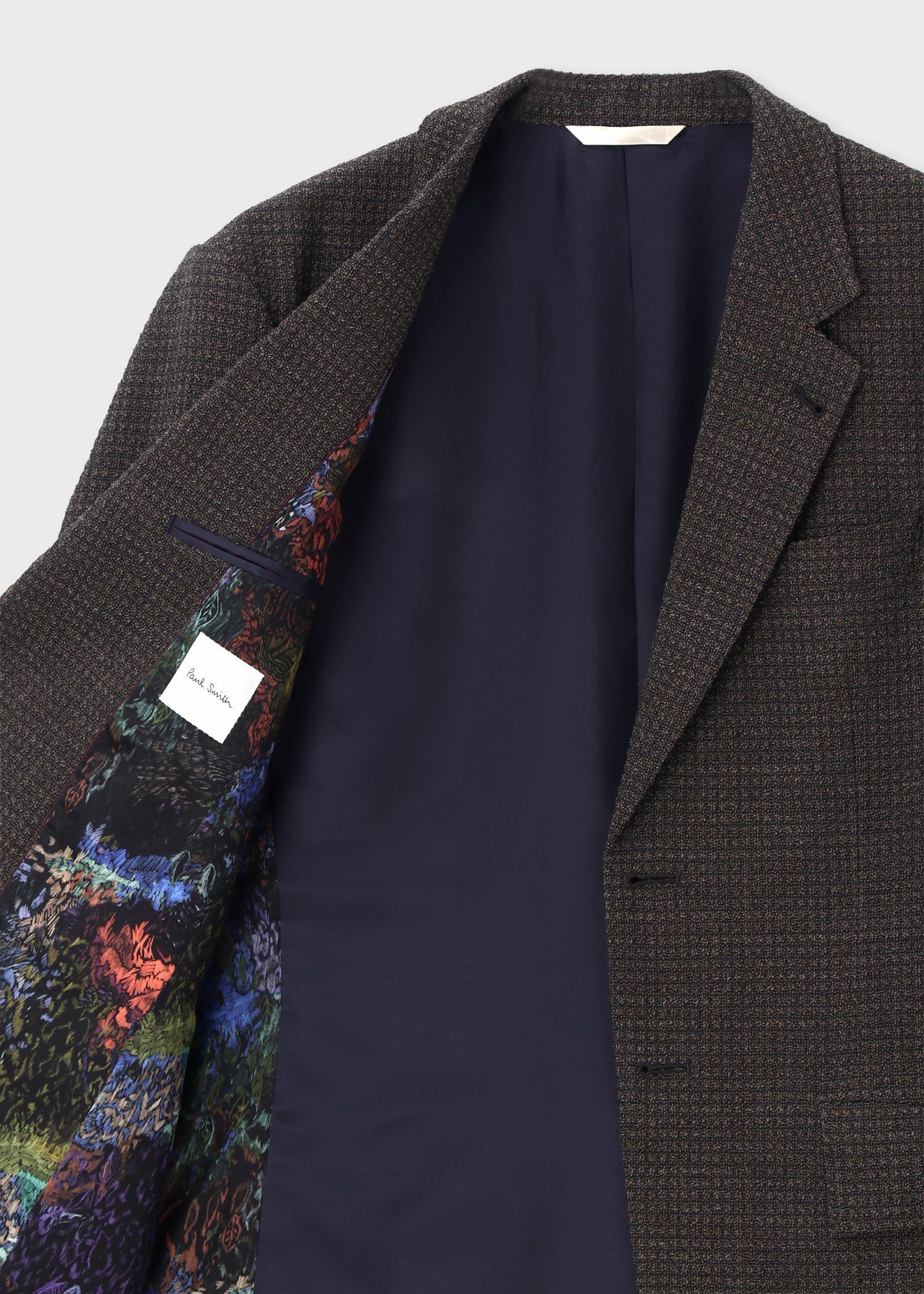 テクスチャードチェック 2B ジャケット