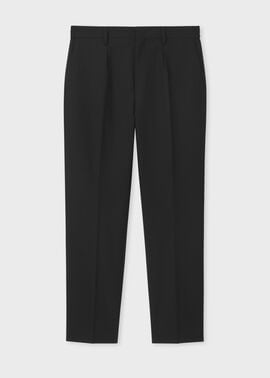 2WAYストレッチ 1タックテーパードパンツ