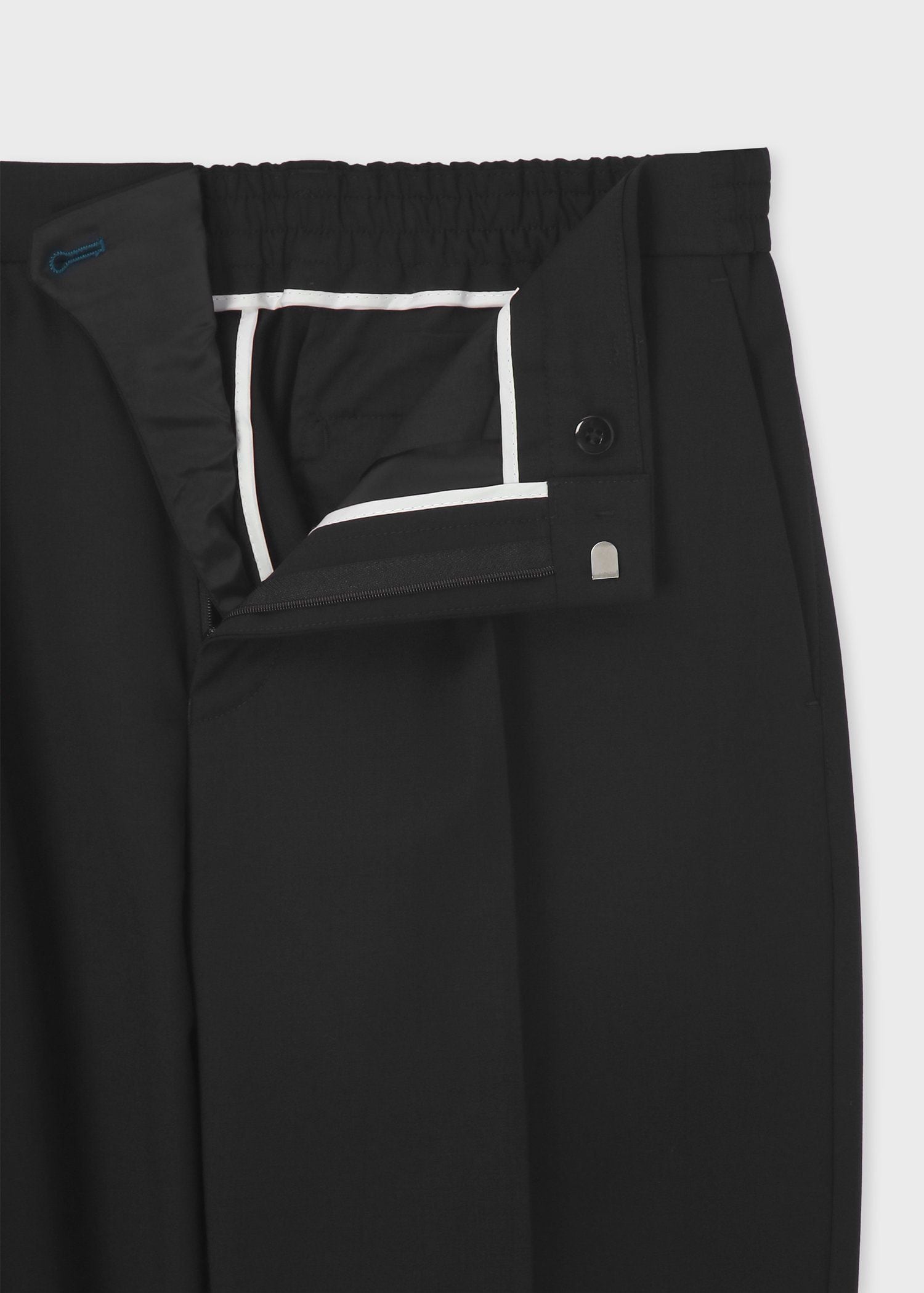 2WAYストレッチ 1タックテーパードパンツ