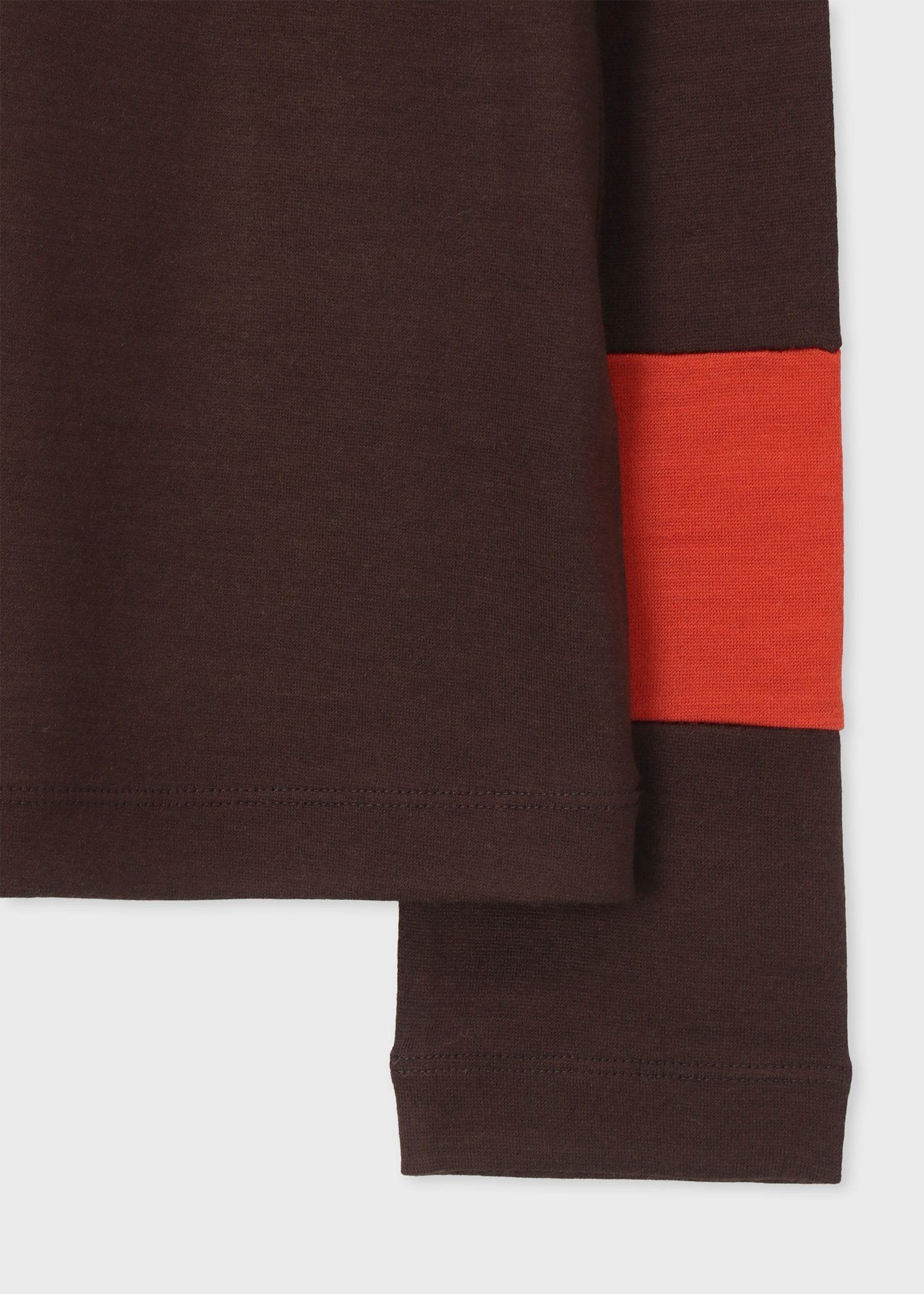 ウィメンズ コントラストカラー ハイネック カットソー