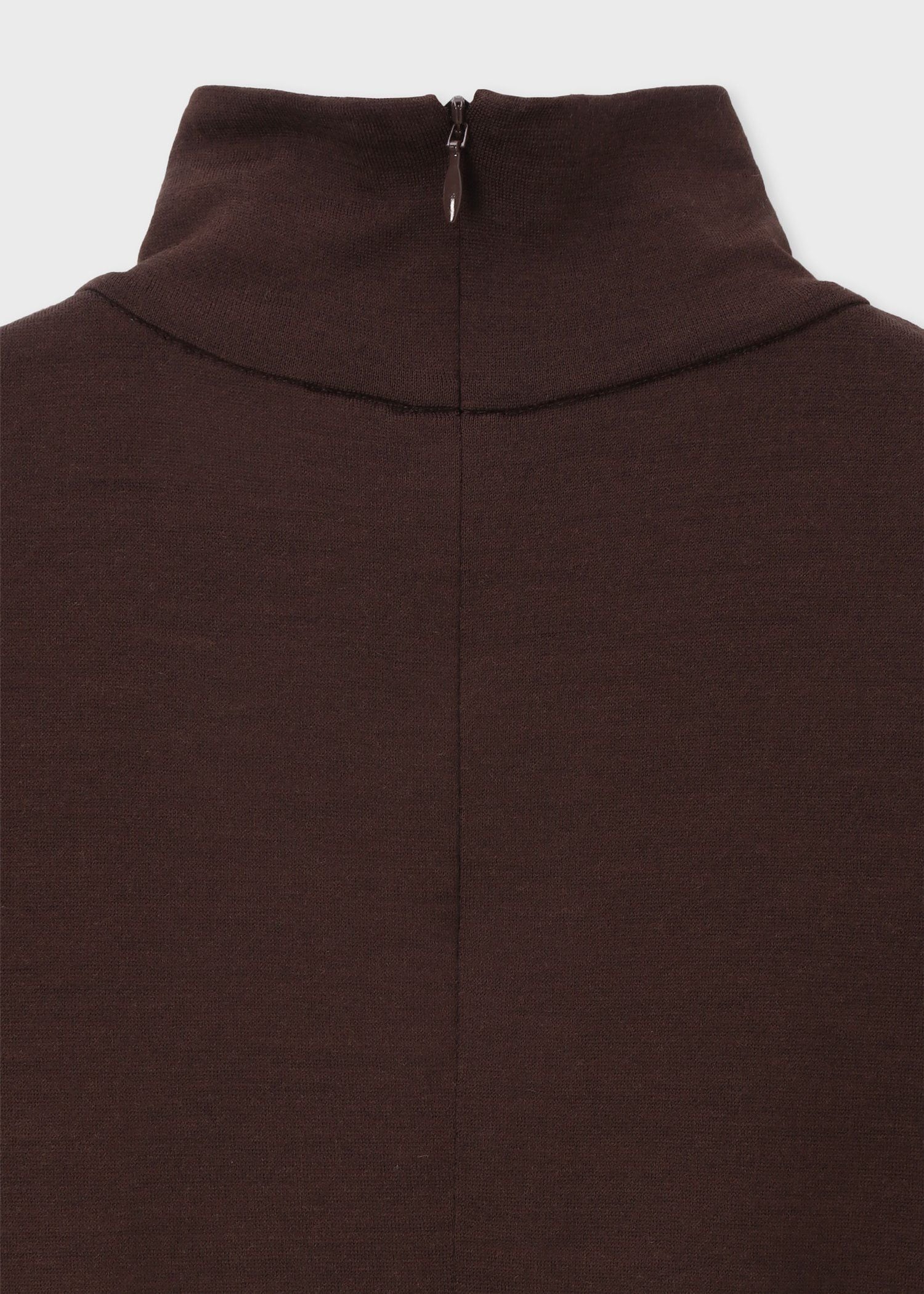 ウィメンズ コントラストカラー ハイネック カットソー