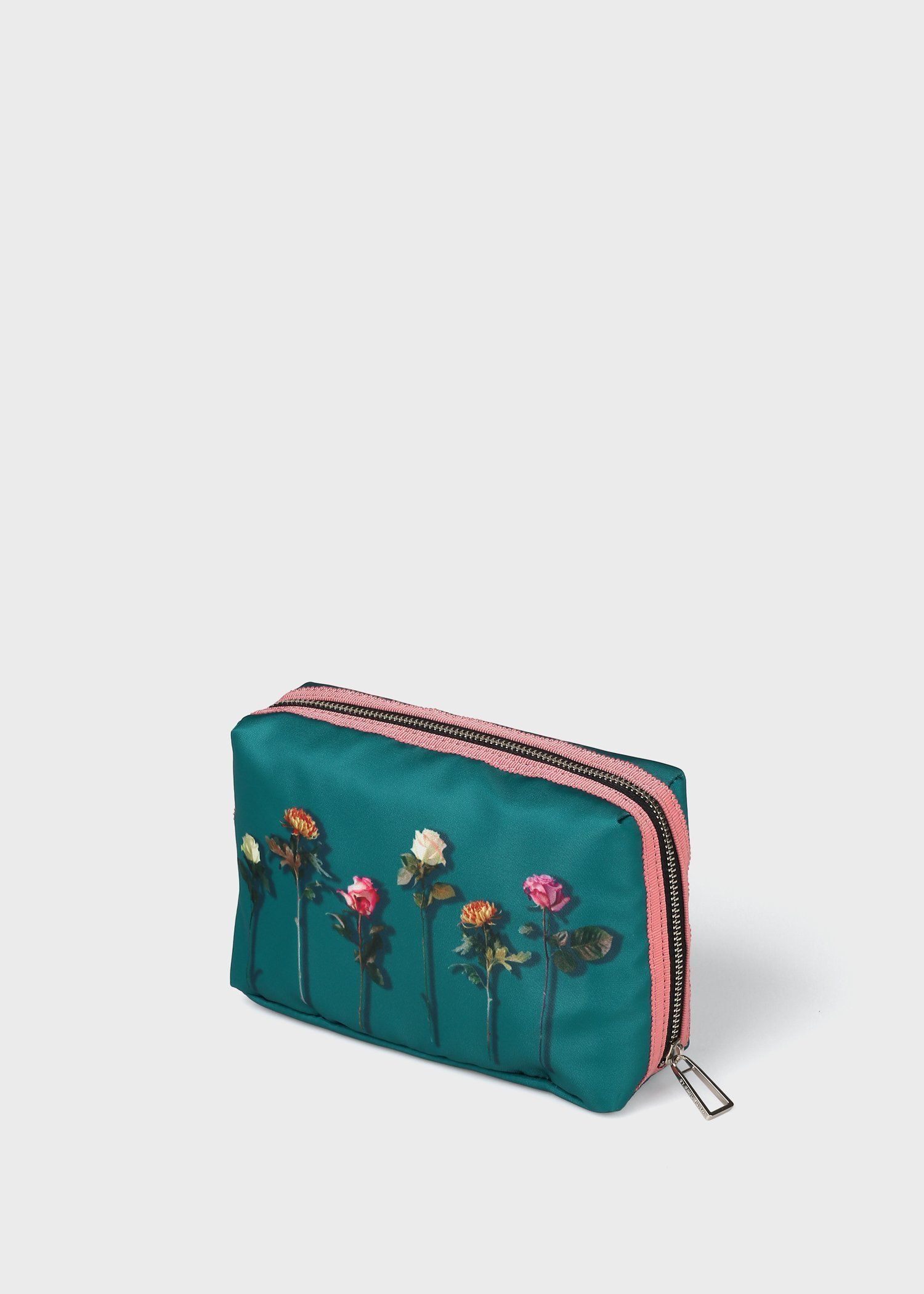 カットフラワーズ プリント ポーチ ｜ポール・スミス