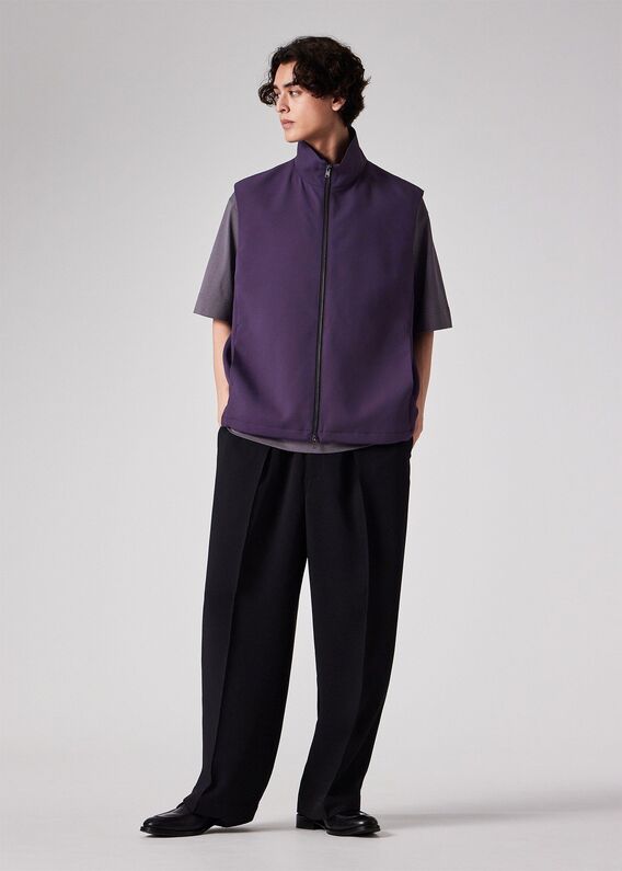 Paul Smithリバーシブルダウンベスト黒タイダイ柄紫L新品同様 Paul Smith ONLINE SHOP｜ポール・スミス