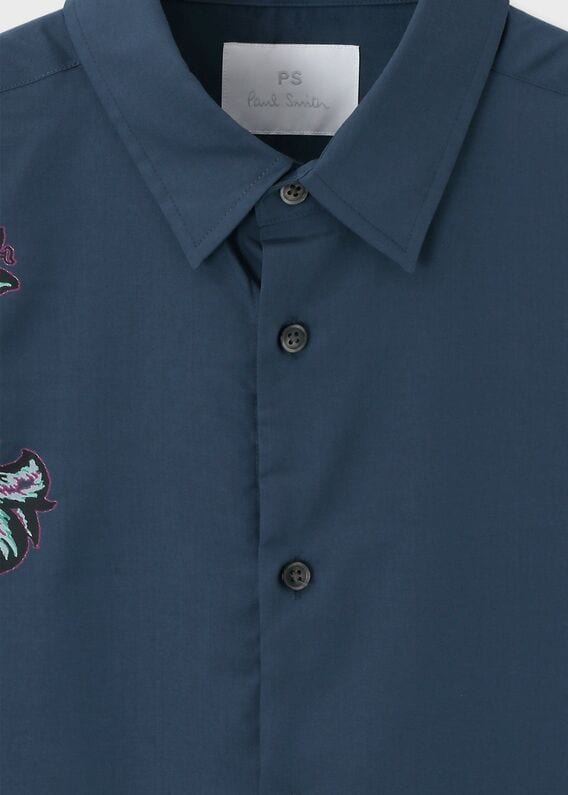 【タイムセール‼︎8/9限定】新品Paul Smith ポールスミス　半袖シャツ Paul Smith】So Cool！マルチカラーボタン 半袖シャツ (Paul