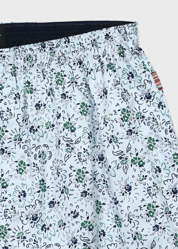 【新品】Paul Smith／ポールスミス／プリント／花柄／フローラル／英国製 17SS Paul Smith LONDON 花柄 フローラルプリントシャツ S