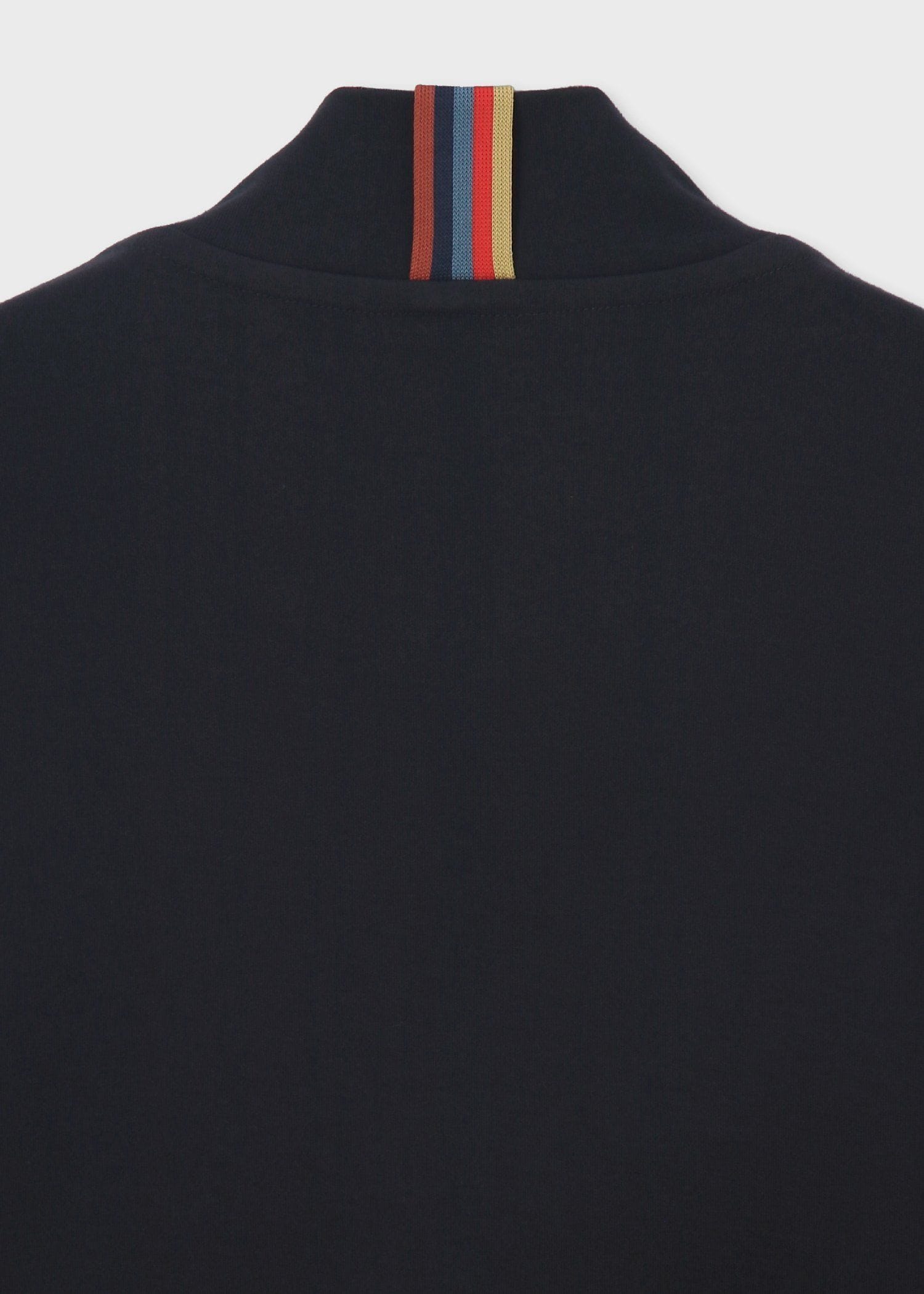 アーティストストライプライン ジップアップブルゾン