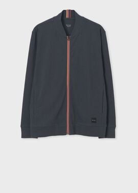 アーティストストライプライン ジップアップブルゾン