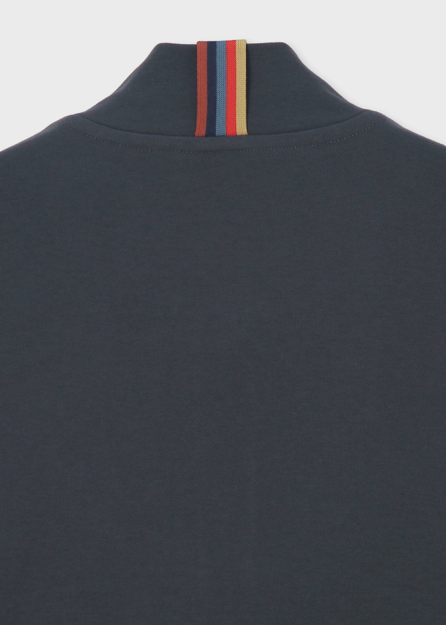 アーティストストライプライン ジップアップブルゾン