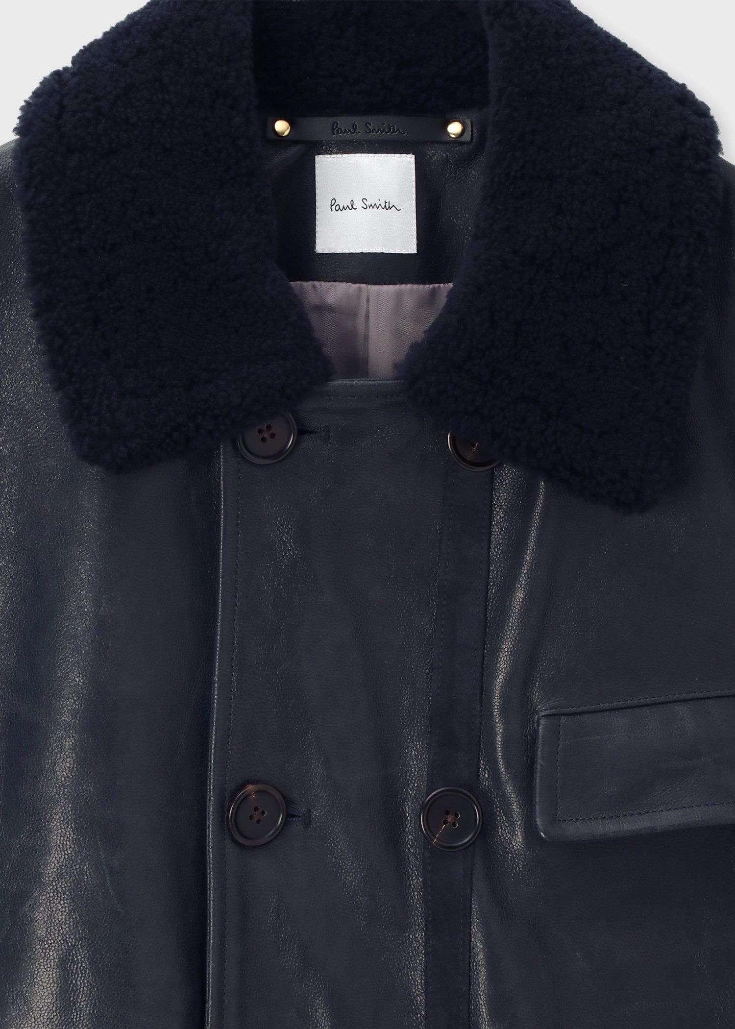 Paul Smith ライダースコート ナイロン メッシュ Lサイズ ネイビー Paul Smith ライダースコート ナイロン メッシュ Lサイズ ネイビー