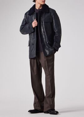 【未使用級】ポール・スミス　 ネイビー シングルブレストコート 未使用級】ポール・スミス ネイビー シングルブレストコート 未