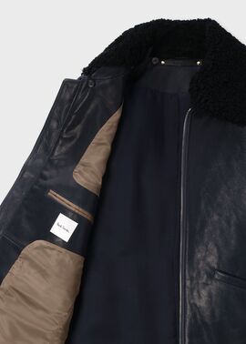 Paul Smith ネイビー ブルゾン 中古・古着通販】Paul Smith (ポールスミス) スウェットブルゾン