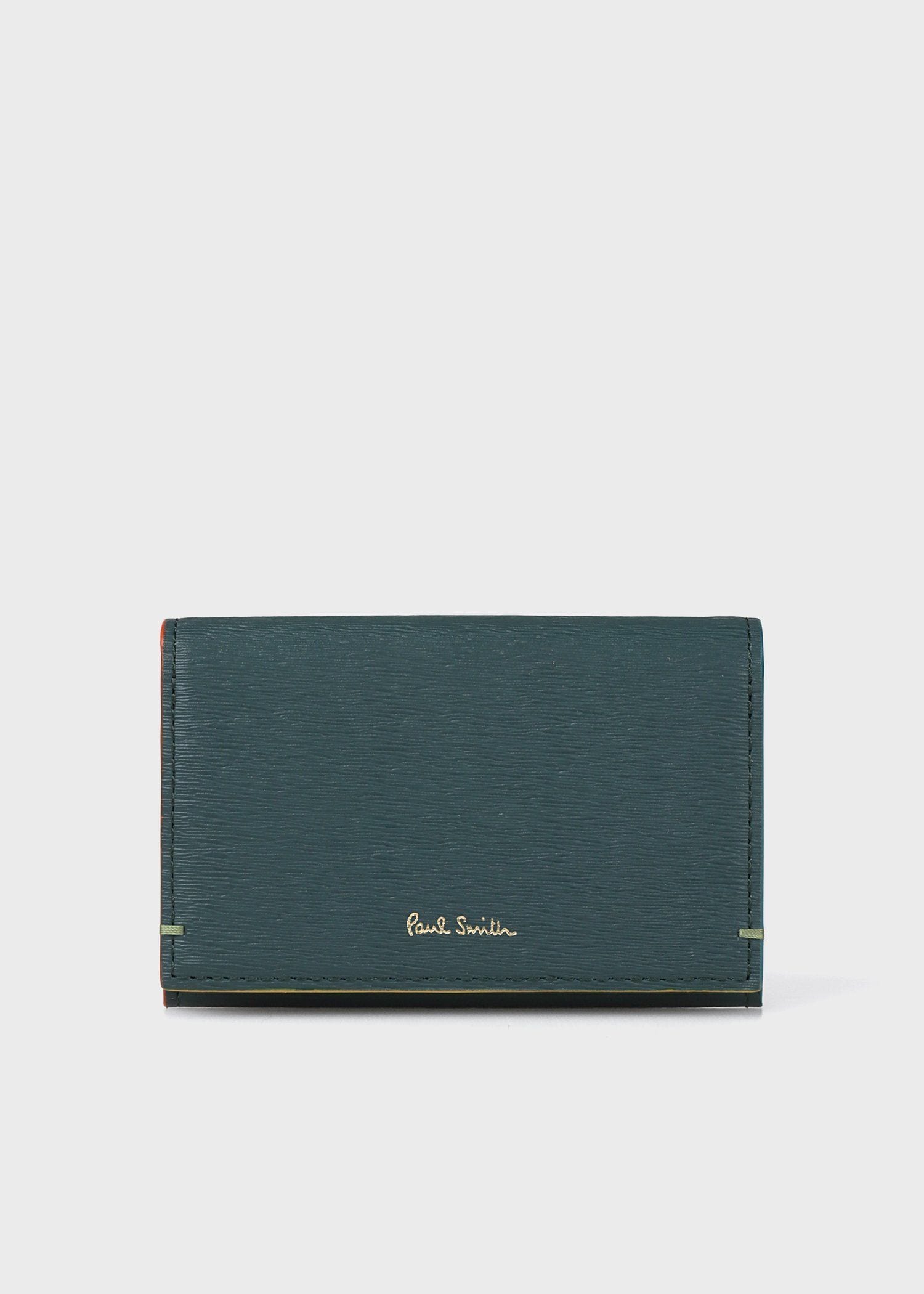 カラードエッジ 名刺入れ（ネイビー） ｜ポール・スミス