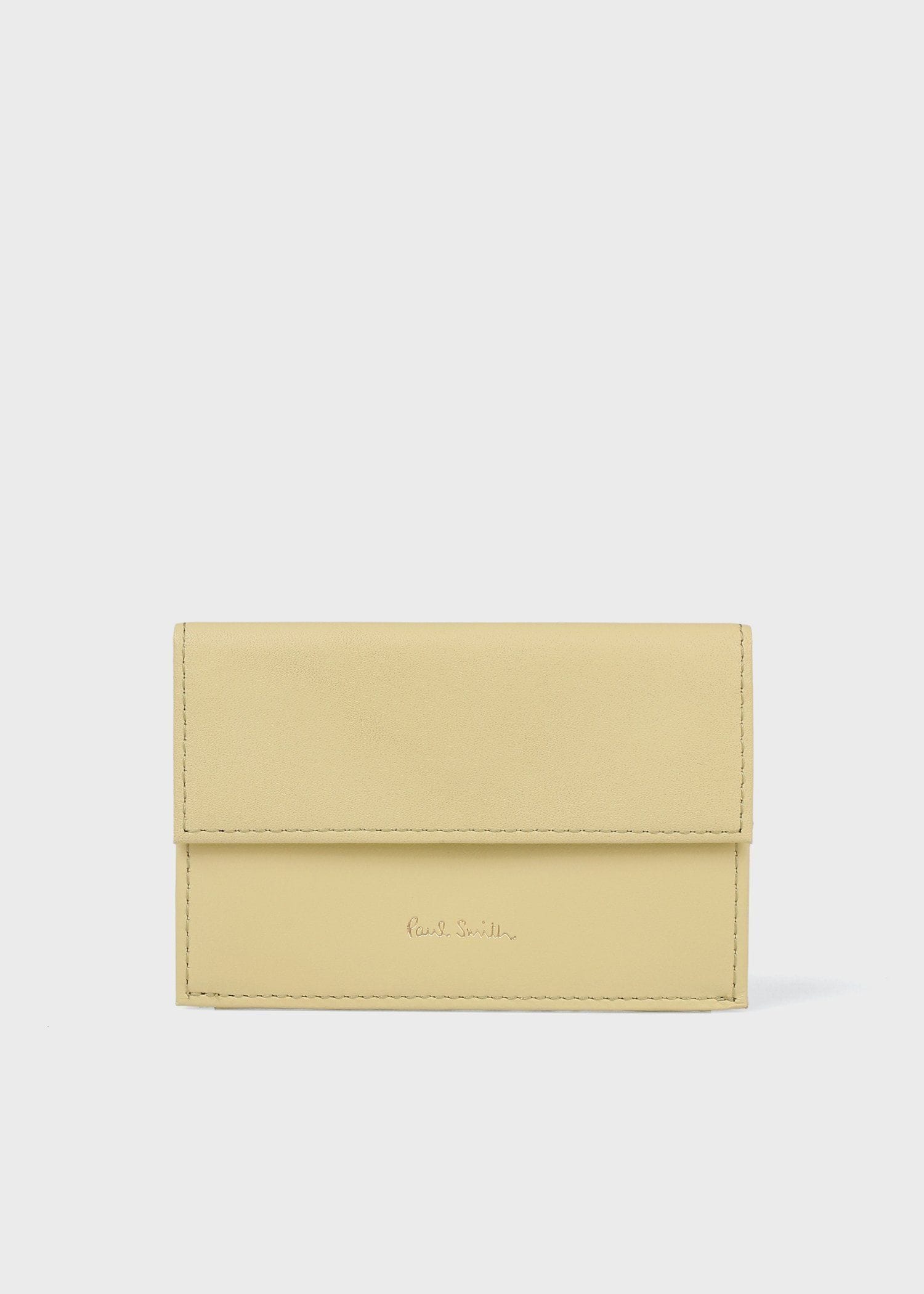 カラードエッジ 3つ折り財布（ブラック） ｜ポール・スミス