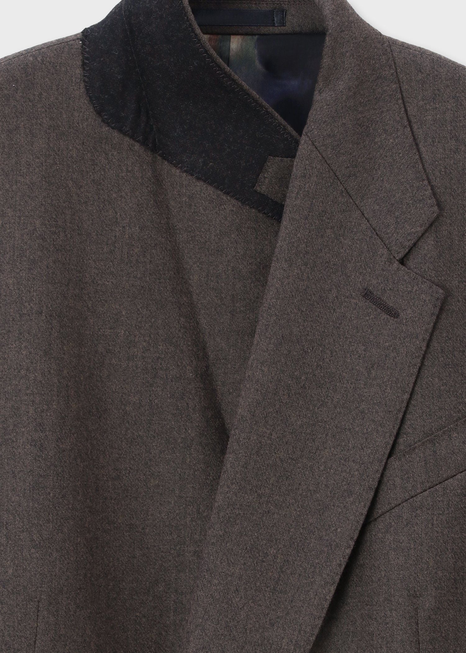 ウールカシミヤフランネル ダブルブレストジャケット