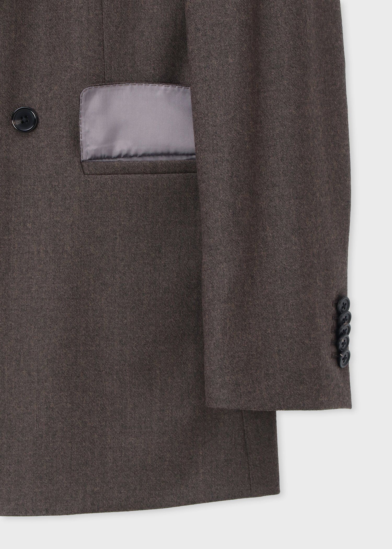 ウールカシミヤフランネル ダブルブレストジャケット