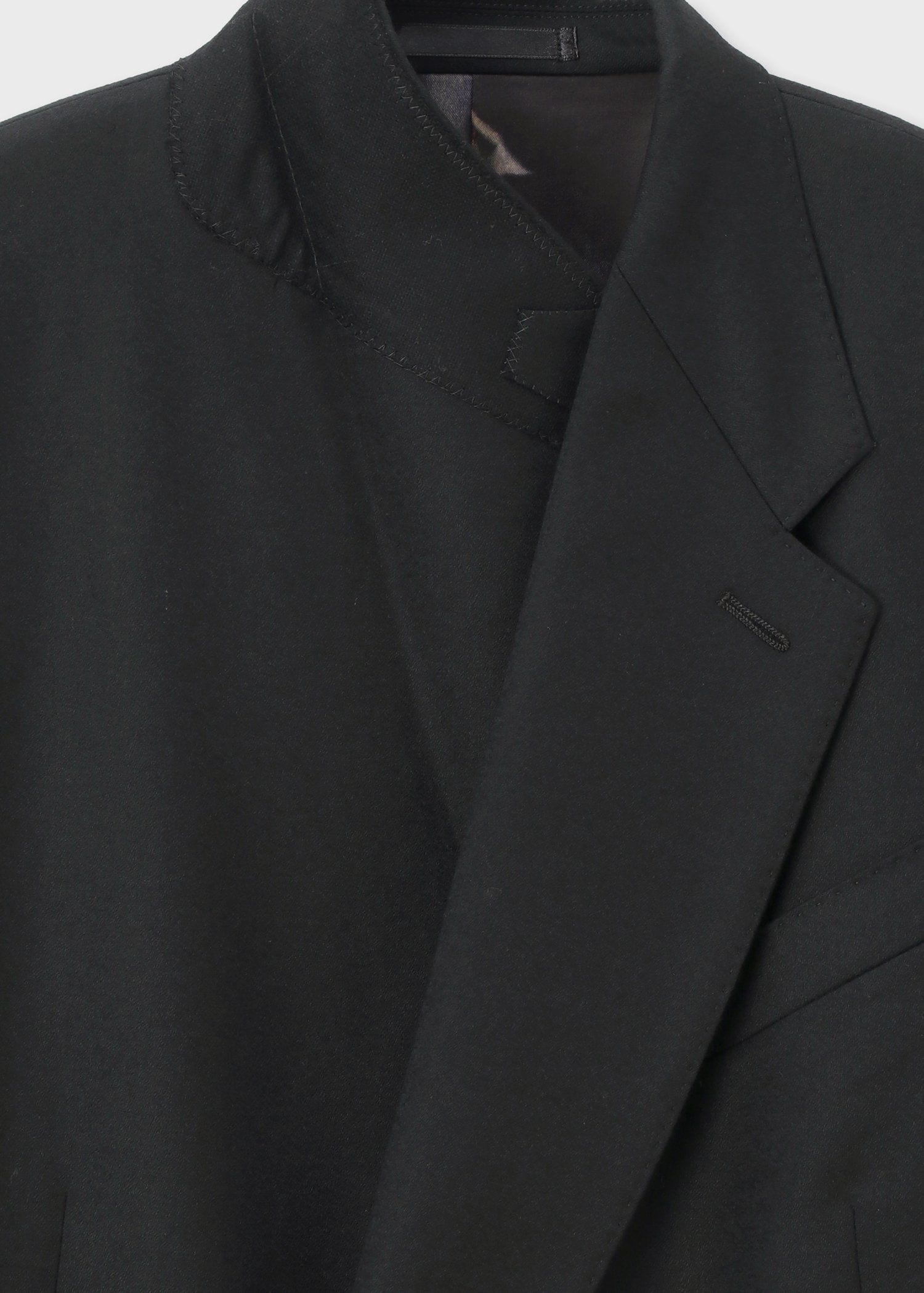 ウールカシミヤフランネル ダブルブレストジャケット