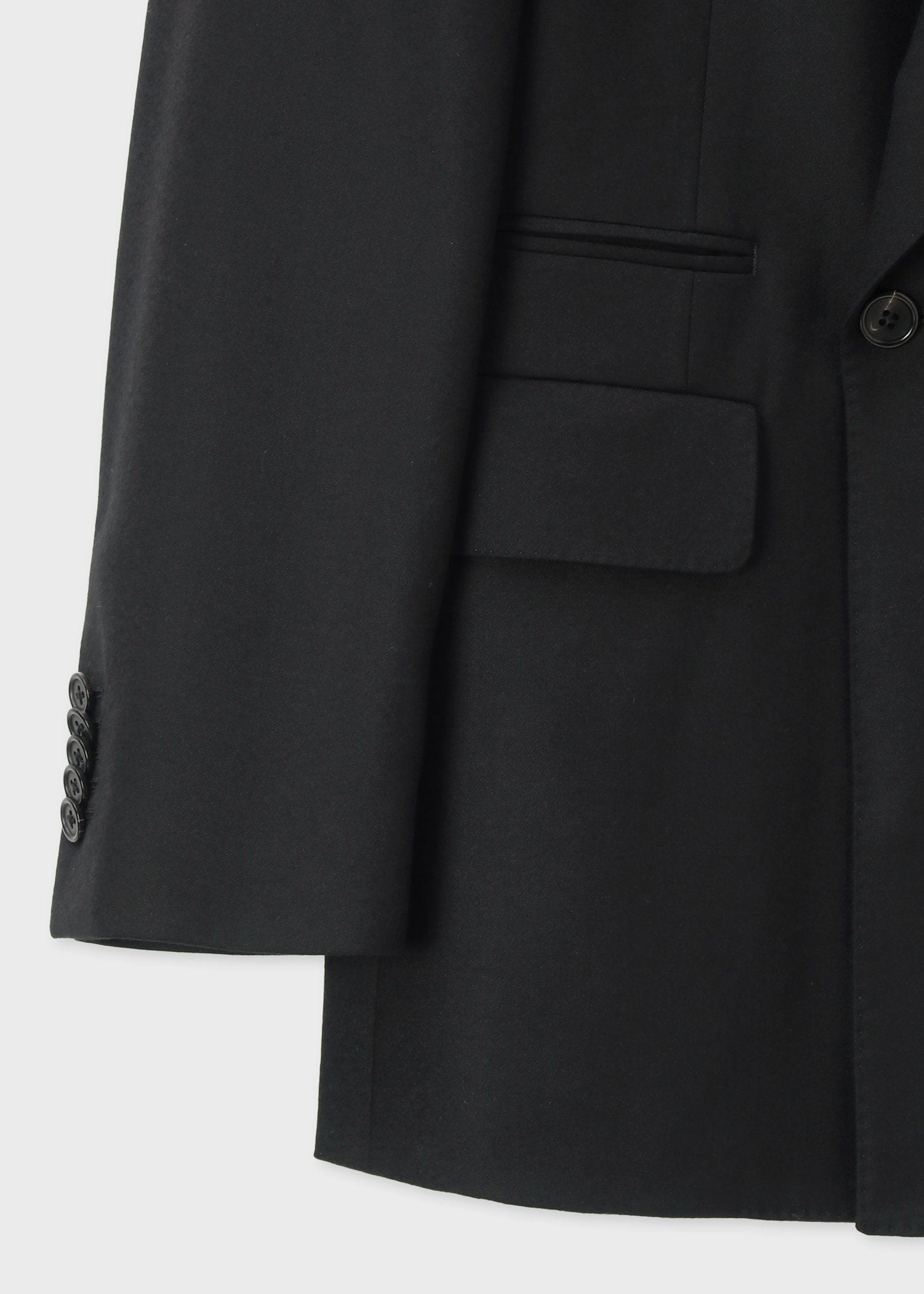 ウールカシミヤフランネル ダブルブレストジャケット